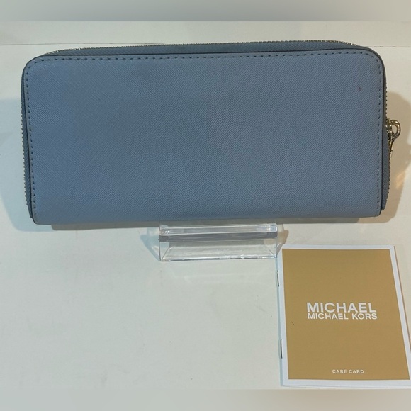 Michael Kors Blue leather Wallet long wallet clutch - Picture 6 of 8